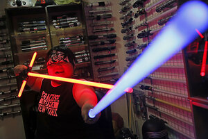 Real lightsaber store